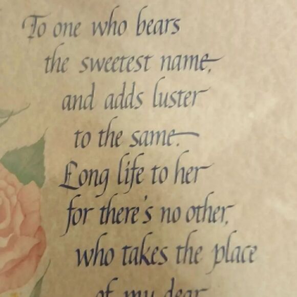 Mother Wall Plaque,  Wall Hanging 9 X 12"  NWOT - Picture 3 of 5